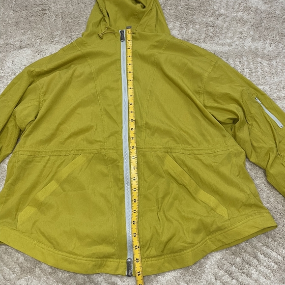 FP Movement by Free People Green Sulfer Hooded Utility Jacket Size S - Picture 9 of 14